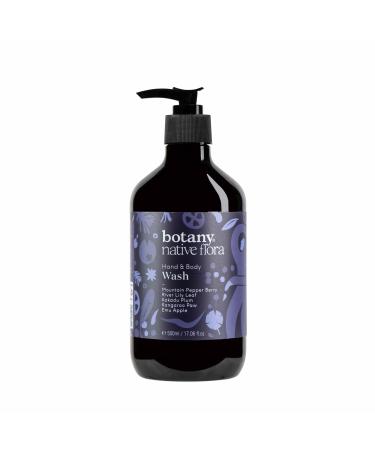 botany Native Flora Hand and Body Wash Gently Cleanses your Skin and Washes Away Dirt and Impurities Hydrating Body Wash with Australian Native Plant Extracts 17.06 Fl Oz