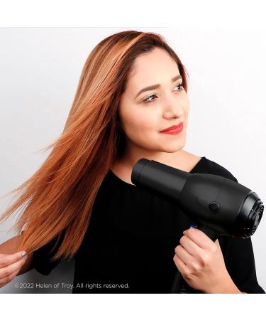 Revlon RV544FBLK Advanced Ionic Technology Hair Dryer with Diffuser Powerful Ionic Hair Dryer with Concentrator Quick Dry Lightweight 2 Heat/ Speed Settings Less Frizz Shiny and Smooth Hair Black Black Hair Dryer - Buy Online on GoSupps.com