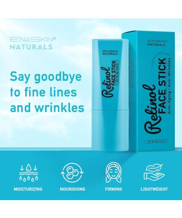 Retinol Stick for Face & Eye - Anti-Wrinkle Hydrating Cream & Multi-Balm for Fine Lines | Anti-Aging Daily Moisturizer - Buy Online on GoSupps.com