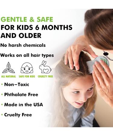 Head Hunters Pro Kit - Wipeout Extra Strength Family Lice Treatment Shampoo & Comb - Kills Lice, Super Lice, and Nits - Non-Toxic 12oz - Buy Online on GoSupps.com