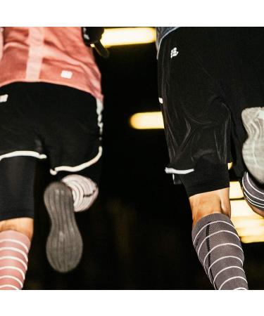 Buy CEP Reflective Compression Calf Sleeves for Men | Black Running Socks | Size IV - International Shipping Available - Buy Online on GoSupps.com