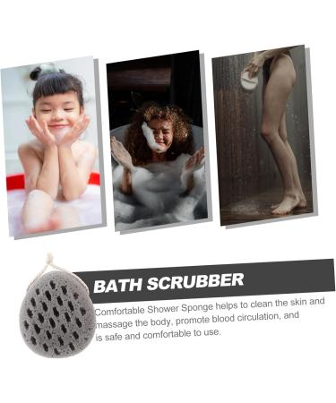 Gatuida Body Scrubber Bath Sponge Girl Bath Products Polyurethane Frosted Exfoliating Sponge - Buy Online on GoSupps.com