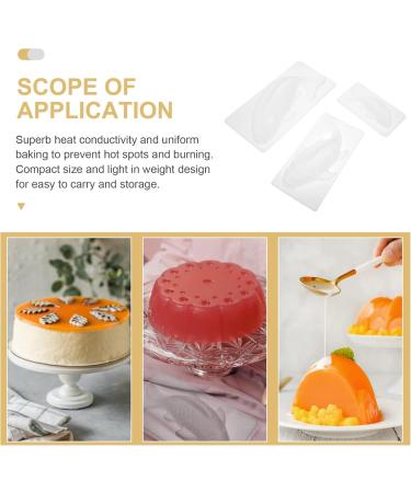 UPKOCH 6 Pcs Fish Mold DIY Rice Cake Molds DIY Jelly Mold Biscuit Mold White Modeling Baking Pan Pp 3D 31.5X15.5X7CMx2pcs - Buy Online on GoSupps.com