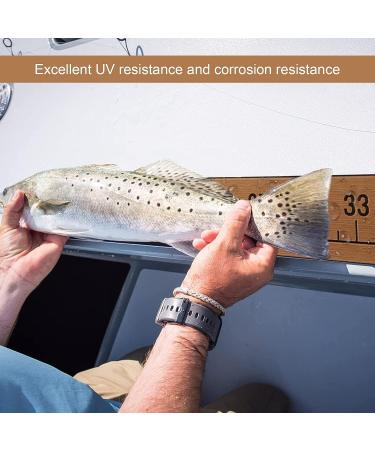 36 Fish Ruler with Self-Adhesive Backing for Boats and Kayaks - EVA Foam Fish Measuring Tool | Fishing Kayak Accessories - Buy Online on GoSupps.com