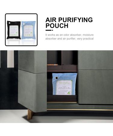 Minkissy 2-Pack Bamboo Coal Bags for Air Purification | Natural Fresh Air Cleaning Solution - Buy Online on GoSupps.com