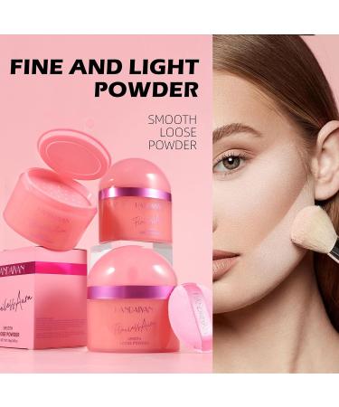 Nude Translucent Setting Powder | Glow Soft Focus Loose Powder for Long Lasting Makeup | Lightweight Oil Control & Shimmer Finishing Powder (03#) - International Shipping Available - Buy Online on GoSupps.com