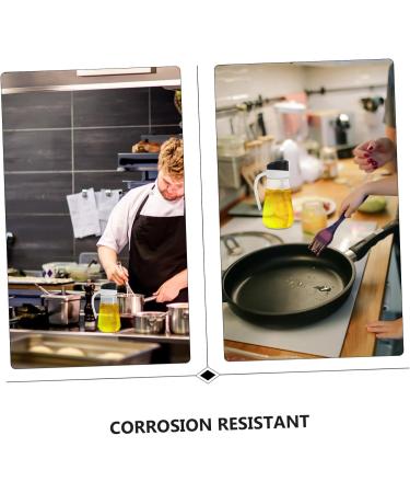 Zerodeko Large Capacity Oil Pot Oil Holder 1pc Oil Can Plastic Vinegar Glass Creative Oil Bottle Vinegar Bottle - Buy Online on GoSupps.com