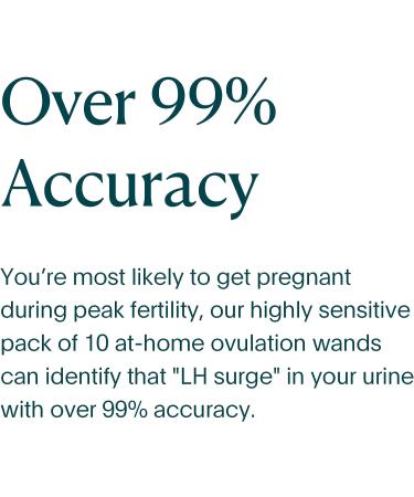 Natalist Ovulation Tests Kit for Women - Accurate Fertility Predictor for Planning a Baby - 10 Count - Buy Online on GoSupps.com