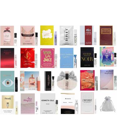 Women's fragrance sampler set - Designer perfume sample Lot x 8 Vials - Buy Online on GoSupps.com