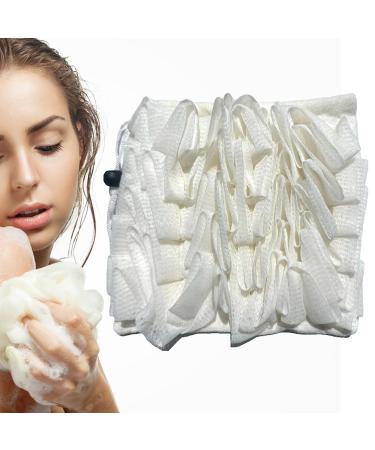Aizuoni Shower Scrubber Sponge | Women's Shower Bath Scrubber - Soft Sponge Body Wash Towel Shower Body Scrubber Accessories Gentle Body Care Sponge