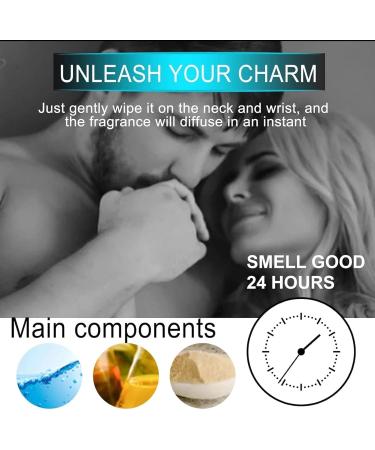 Cologne for Men Fragrances for Men with Pheromones Pheromone Cologne for Men Premium and Long-Lasting Scent for Men At-ta-ct Women Show off Your Handsome Charm Long Lasting Romantic Perfume (B) - Buy Online on GoSupps.com