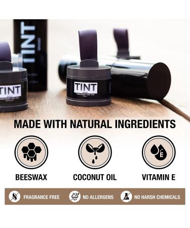 Instant Hair Concealer for Greys, Thinning Hair & Patchy Beards - Sweat & Weather Resistant Hair Tint Powder (Dark Brown) - Buy Online on GoSupps.com