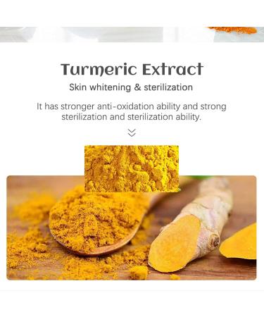 Turmeric Soap for Dark Spots | Organic Face & Body Bar | Acne Reducing Deep Cleansing | All Skin Types | Natural Skincare for Men & Women - Buy Online on GoSupps.com