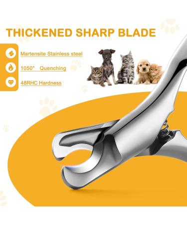 Bezox Professional Claw Scissors for Dogs & Cats | Ergonomic Claw Cutter for Small & Medium Pets | Sharp Blades for Expert Pet Nail Care - Buy Online on GoSupps.com
