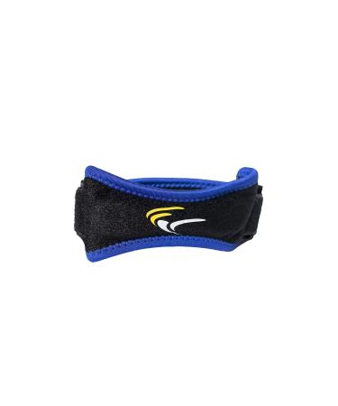 Brace Direct Patella Knee Strap for Tendon Support - Adjustable Band Brace for Running Volleyball Basketball - Pain Relief from Arthritis Tendonitis Patellar Tendon Strains - Prevent Injuries Black-Royal