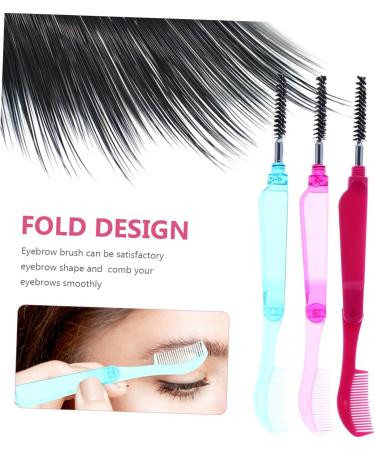 Buy Ipetboom 12 Pcs Collapsible Eyelash Comb Set - Eyebrow Shaper & Lash Separator Tools for Perfect Makeup - International Shipping Available - Buy Online on GoSupps.com