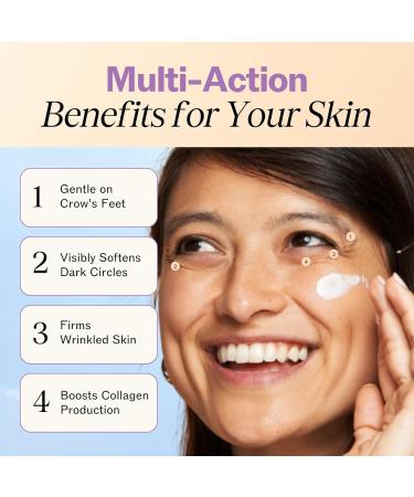 LilyAna Naturals Eye Cream for Dark Circles and Puffiness Under Eye Cream for Wrinkles and Bags Anti Aging - helps Improve Dryness for Sensitive Skin - 1.7 oz - Made in USA - Buy Online on GoSupps.com