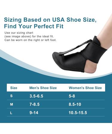 Plantar Fasciitis Night Splint Sock - Gentle Foot Support for Pain Relief Heel Pain & Achilles Tendonitis - International Shipping Available - Buy Online on GoSupps.com