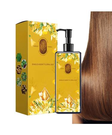 Tanakeji Hair dye for women hair dye shampoo covers gray hair evenly and naturally makes it supple and gives shine suitable for both men and women