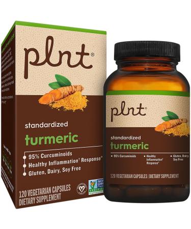 Turmeric with 95% Curcuminoids a Supports a Healthy Inflammation Response a 450 MG (120 Vegetarian Capsules)