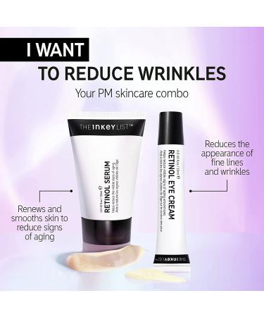 INKEY List Retinol Eye Cream 0.5 fl oz - Reduce Wrinkles, Fine Lines & Boost Collagen - Buy Online on GoSupps.com