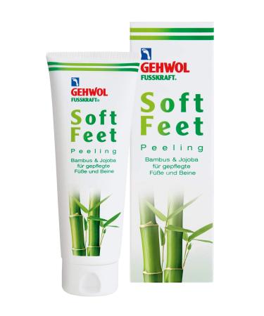 Fusskraft Soft Feet Foot Scrub With Bamboo Jojoba 125 ml (Pack of 1)