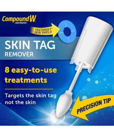 Compound W Skin Tag Remover System - 8 count - Freezes Your Skin Tag Instantly For Treatment & Effective Skin Tag Removal - Buy Online on GoSupps.com