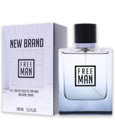 New Brand Free Man EDT Spray Men 3.3 oz - Buy Online on GoSupps.com