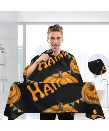 Waterproof Cheetah Barber Cape - Unisex Hair Cutting Bib for Men | Halloween13 Haircut Accessories - Buy Online on GoSupps.com
