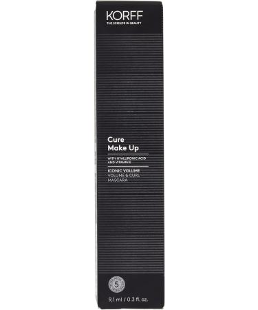 Korff Iconic Volume Mascara Extreme Volume Effect with Bamboo Fibres Intense Black and Perfect Definition Enriched with Hyaluronic Acid Vitamin E and Panthenol 10 ml - Buy Online on GoSupps.com