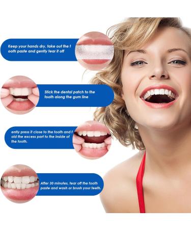 28 Stripes Teeth Whitening Strips - 9D Enamel-Safe Whitening Strips for Stain Removal & Mint Freshness - Buy Online on GoSupps.com
