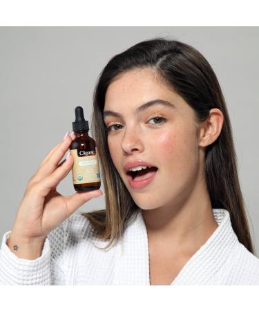 Cliganic Organic Argan Oil for Hair Face & Skin (1oz) - 100% Pure Cold Pressed - Buy Online on GoSupps.com