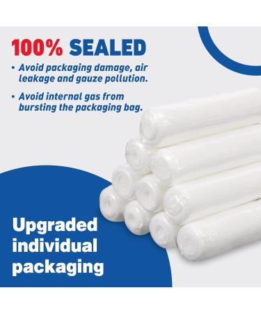 20 Pack 4x4.1 Yards Gauze Rolls Bandages - Premium Medical & First Aid Supplies - Buy Online on GoSupps.com