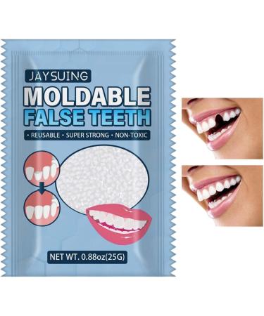 Tytyworth Provisional Tooth Repair Set - Granulate for Dentures & Broken Teeth | Thermal Pearls & Vampire Make-up Essentials - Buy Online on GoSupps.com