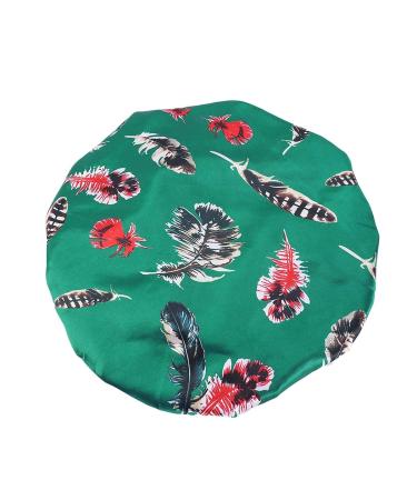 Satin Bonnet for Natural Hair - Reversible Green Silk Sleep Cap for Black Women & Curly Hair - Buy Online on GoSupps.com
