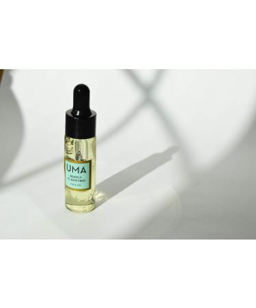 UMA Deeply Clarifying Face Oil | 100% Natural Ayurvedic Skincare for Oily Blemish-Prone Skin | Sustainable Cruelty-Free (15 ml) - International Shipping Available - Buy Online on GoSupps.com