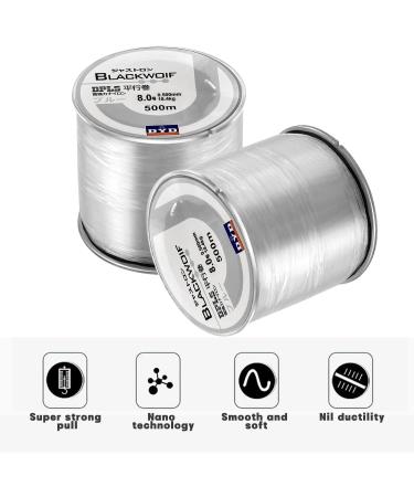 Eruinfang 0.50mm/500m Nylon Fishing Line - Strong Monofilament Cord for Carp Trout & Pike | Tear-Resistant & Durable - Buy Online on GoSupps.com