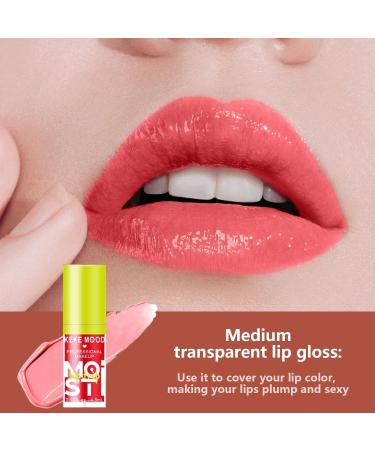 Tinted lip oil Plumping lip oil Clear lip oil for a great moisturizing effect and sexy full lips perfect for dating everyday use and the Novent party - Buy Online on GoSupps.com