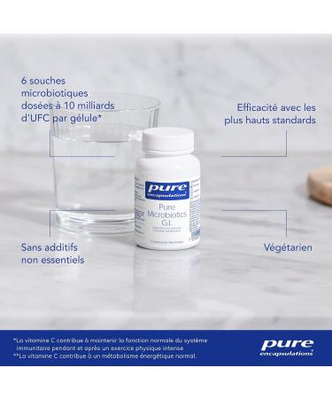 Pure Encapsulations - Pure Microbiotics GI - 60 Vegan Capsules - Buy Online on GoSupps.com