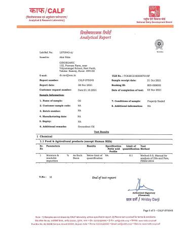 GirOrganic Natural Kolhu Wood Pressed Peanut Oil - 169oz | Cold Pressed Kacchi Ghani Oil - 169 Fl Oz - Buy Online on GoSupps.com