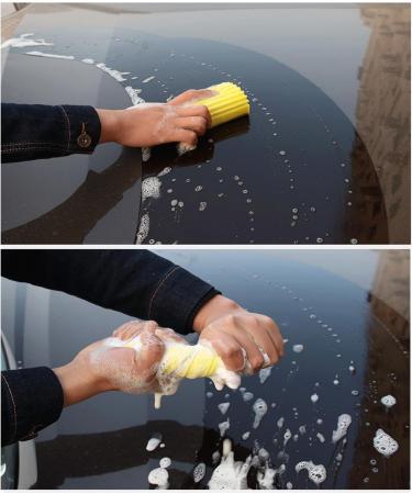 LNGJIN 6PCS Dust Cleaning Sponge Damp Duster Reusable Cleaning Sponge Damp Clean Sponge Sponge Duster Reusable Dust Cleaning Sponge for Cleaning Blinds Baseboards Vents Mirrors Window - Buy Online on GoSupps.com