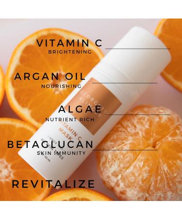 Georgette Klinger Vitamin C Mask | Skin Brightening Treatment Unclogs Pores & Fights UV Damage | 1.7 oz - Buy Online on GoSupps.com