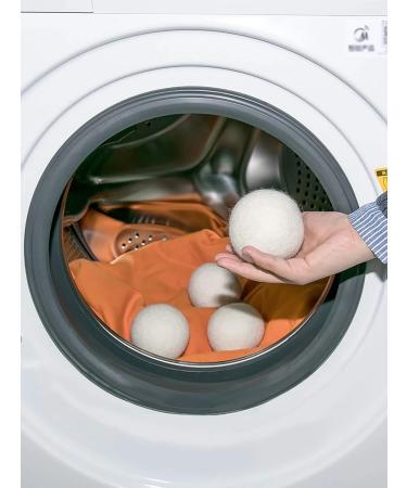 Set of 6 Natural Wool Tumble Dryer Balls Reusable Laundry Softener Aid Energy Efficient - Buy Online on GoSupps.com
