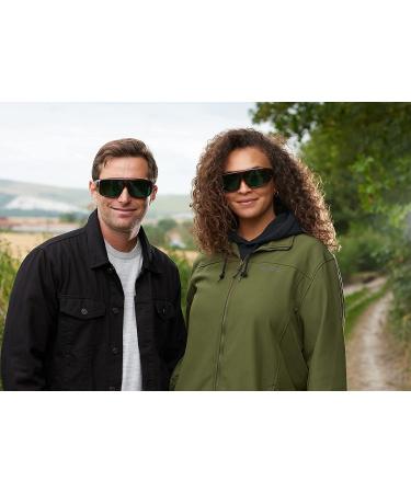 MigraLens OverView Fit-Over Glasses | Medium Size | Green Lenses for Migraine Relief | Use Outdoors & with Computer Screens | Unisex - Buy Online on GoSupps.com