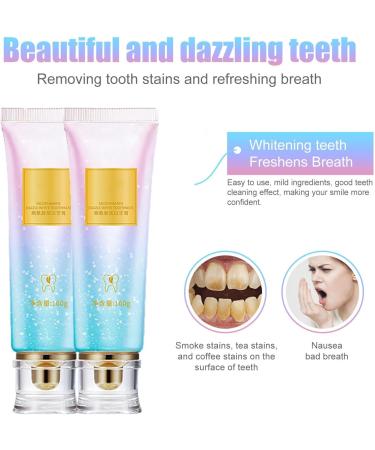 Teeth Whitening Toothpaste Xoermioy Niacinamide Whitening Toothpaste Toothpaste Remove Stain And Whitening Complete Care Toothpaste Fresh Breath Toothpaste (m 1PC) - Buy Online on GoSupps.com