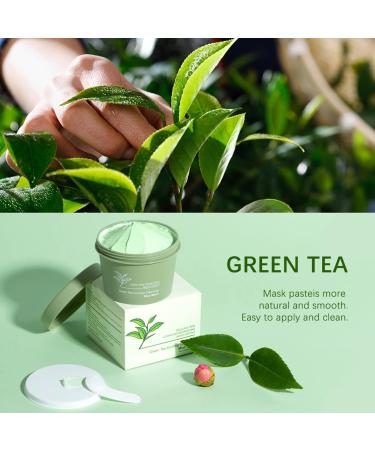 Allbestaye Matcha Green Tea Mud Mask - Anti-Aging Facial Cleansing for Reduced Wrinkles | Shop Internationally - Buy Online on GoSupps.com