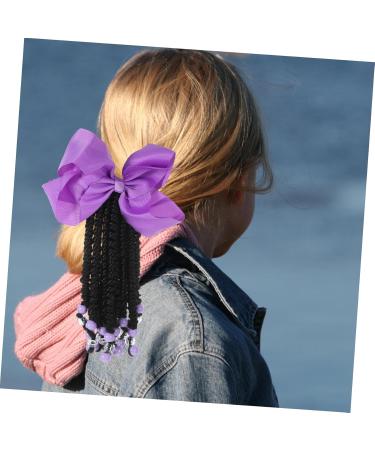 MAGICLULU Ponytail Beads and Dreadlocks Ponytail Wig Braided Wig Color Hair Extensions for Hair Accessories for Braids Synthetic Ponytail Extension Miss Decorate Chemical Fiber Lengthen - Buy Online on GoSupps.com