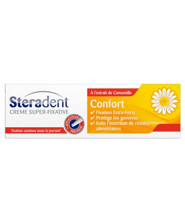 STERADENT Fixative Cream Comfort with Chamomile tube with 40 g