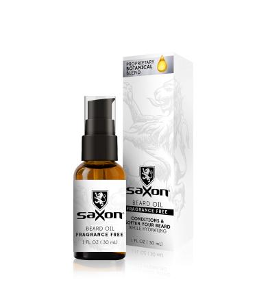 Saxon Beard Oil Fragrance Free