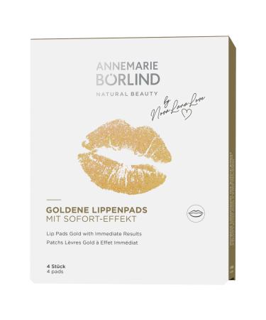 ANNEMARIE B RLIND Golden eye and lip care with immediate effect (4 pieces) immediate aid for fragile and dry lips for a soft well-groomed part of the lips vegan